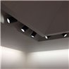 LED 3x1W bianco caldo per montaggio a plafone Spot da soffitto rotante e orientabile