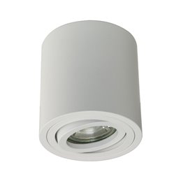 8er FUNK KIT - 1W LED surface mounted spotlight "CYLINDRO" ceiling spot 3V 3000K