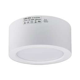 8er FUNK KIT - 1W LED surface mounted spotlight "CYLINDRO" ceiling spot 3V 3000K