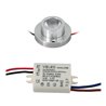 KIT di 1 - Faretto da superficie a LED da 1W "CYLINDRO" Spot da soffitto 3V 3000K