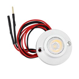 KIT di 1 - Faretto da superficie a LED da 1W "CYLINDRO" Spot da soffitto 3V 3000K