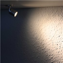 Faretto LED a superficie "ESKINAR" Lampada LED da parete/soffitto 3000K 3W, 12VDC