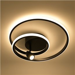 Plafonnier LEDLED ceiling light Doculus 2-flame 35W RGBW, round