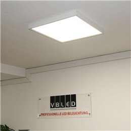 Opbouwframe voor LED-paneel (120 cm x 30 cm) snelle en eenvoudige montage