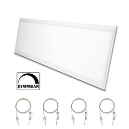 LED Panel (295x1195x8mm) KIT incl. surface mount frame 36W 4000K Neutral white