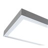 Pannello LED (295x1195x8mm) KIT incl. cornice per montaggio superficiale 36W 4000K Bianco neutro