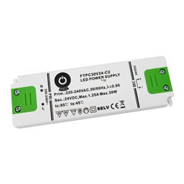 LED Constant Voltage Power Supply 72W 24V DC