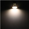 LED recessed spotlight set incl. bulb 2W, WW, 12V DC, G4, quick-release fastener, aluminium, swivelling