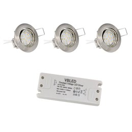 VBLED LED recessed luminaire "Ocean II S" - 13W