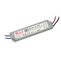 Bloc d'alimentation LED à courant constant / 320-350mA / 3W