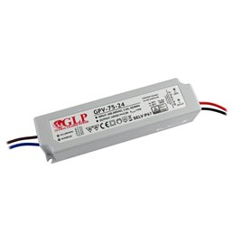 LED Constant Voltage Power Supply 24W 12V DC IP67 Waterproof