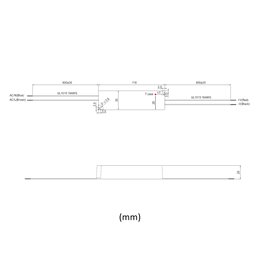 Alimentatore GPC LED, 21W, 700 mA, 9-30 V DC, IP67