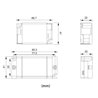 Alimentazione LED a corrente costante Triac dimmerabile 15W 350mA 24-42VDC