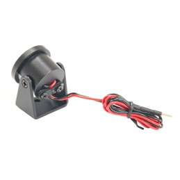 1W Mini LED Foco de superficie "Alyana" negro 3VDC 350mA 3000K