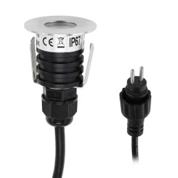 Foco empotrable de suelo LED orientable 230V AC IP67 protegido contra el agua sin bombilla