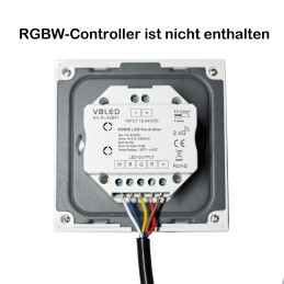 RGBW KABEL met stekker 5X0,35MM²