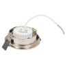 Vierkante Inbouw Plafondspot Plat 35mm 230V met 5W LED Module 3000K