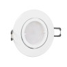 VBLED - LED-Lampe, LED-Treiber, Dimmer online beim Hersteller kaufen|Decora Deckeneinbaustrahler rund Weiß flach 35 mm 230V mit 5W LED Modul 3000K