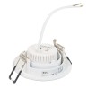 Faretto da Incasso Rotondo Piatto 35mm 230V con Modulo LED 5W 3000K