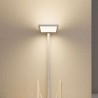 Lampada da terra a LED per ufficio bianca Up & Down 60W 4000K 7500Lumen dimmerabile