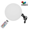 30cm LED RGB Bal, Verlichtingsbol met Kleurovergang Inclusief Afstandsbediening en Grondpin