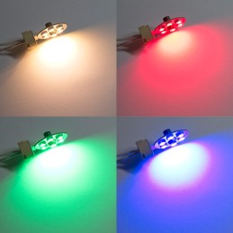 Bombilla LED RGB+WW de Pin - G4 - 0.4W