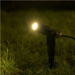 VBLED - LED-Lampe, LED-Treiber, Dimmer online beim Hersteller kaufen|LED Gartenstrahler "Flavius" 3W 3000K 12V Schwarz