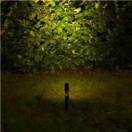 Spot de jardin LED "Flavius" 3W 3000K 12V Noir