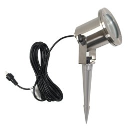 Garden Spotlight Garden Pond Light 12V, Stainless Steel IP68