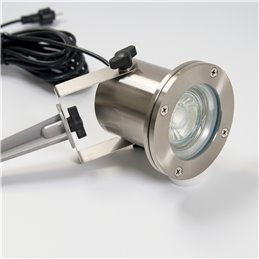 Garden Spotlight Garden Pond Light 12V, Stainless Steel IP68