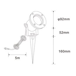 Set de 3 lampes LED pour étang / lumière d'étang de jardin 12V, en acier inoxydable IP68 avec ampoule MR16 RGBW et transformateu