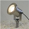 Set of 3 LED pond lights / garden pond light 12V, made of stainless steel IP68 with RGBW MR16 bulb and transformer