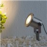 Faretto da giardino a LED Luce per laghetto 12V, acciaio inox IP68 con lampadina MR16 5W