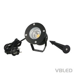 LED Tuinspot Warm Wit 3000K 10W 230V