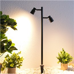 Gartus® LED Faretto con picchetto di terra orientabile 12VAC/DC 5,5W 3000K