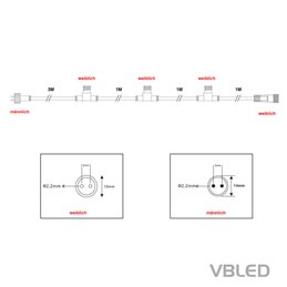 VBLED - LED-Lampe, LED-Treiber, Dimmer online beim Hersteller kaufen|3er Set LED-Gartenstrahler, schwenkbar mit Erdspieß 12VAC/DC 5.5W 3000K