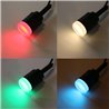 Set di 3 luci da giardino RGB+W LED 1W 12V AC IP65