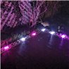 Set di 3 luci da giardino RGB+W LED 1W 12V AC IP65