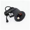 Set van 3 tuinspots 12V AC incl. lamp 5W neutraal wit, grondspies en voedingseenheid