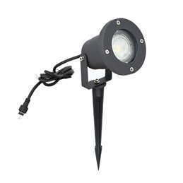 VBLED - LED-Lampe, LED-Treiber, Dimmer online beim Hersteller kaufen|Gartenstrahler Set 12V AC IP65 inkl. Leuchtmittel 5W warmweiß und Netzteil