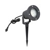 Garden floodlight set 12V AC IP65 incl. bulb 5W warm white and power supply unit