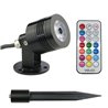 GARTUS LED RGB+W Faretto da giardino 10W 12V IP65