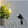 Gartus® RGB+W Faretto da giardino 10W 12V Plug&Play Set di 3 con trasformatore